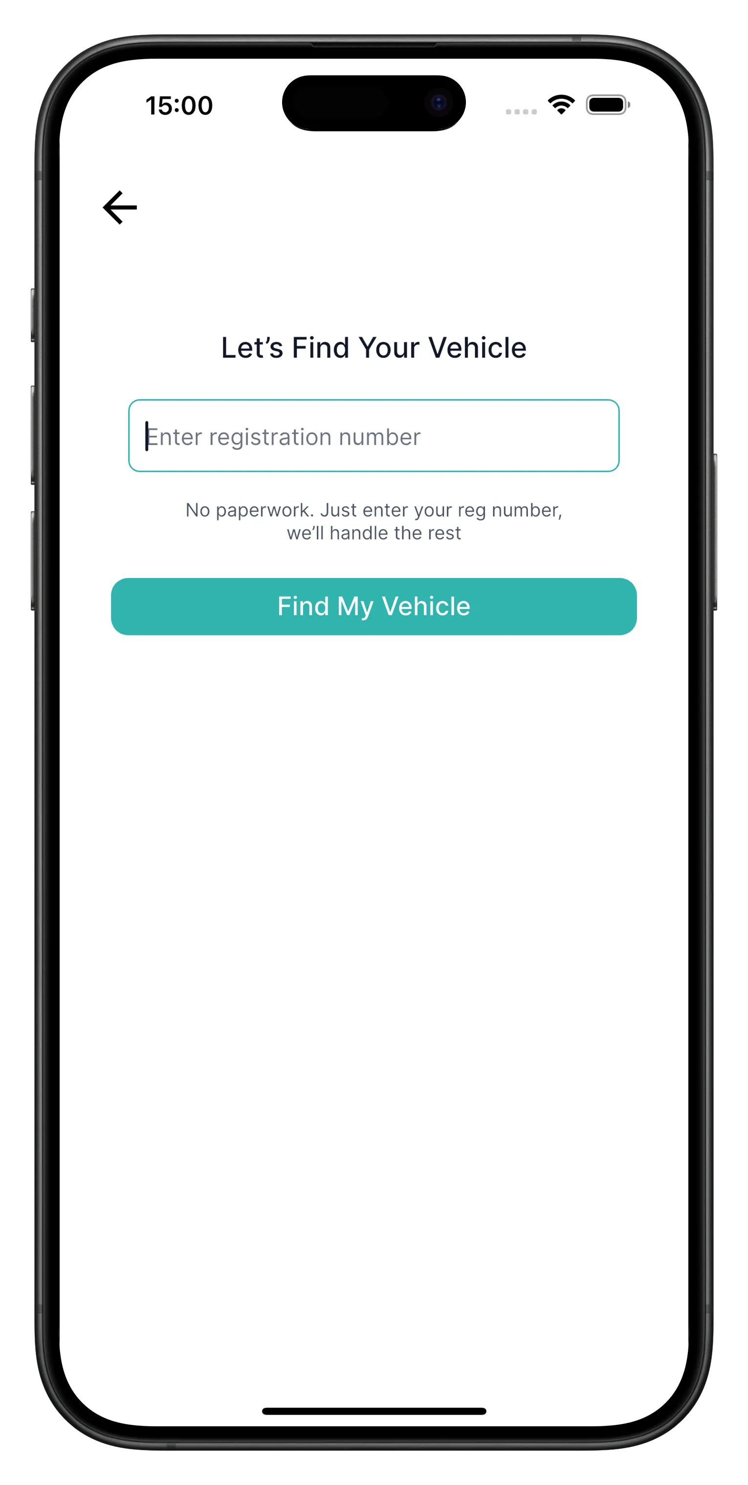 PitSync plate lookup — add vehicle by registration